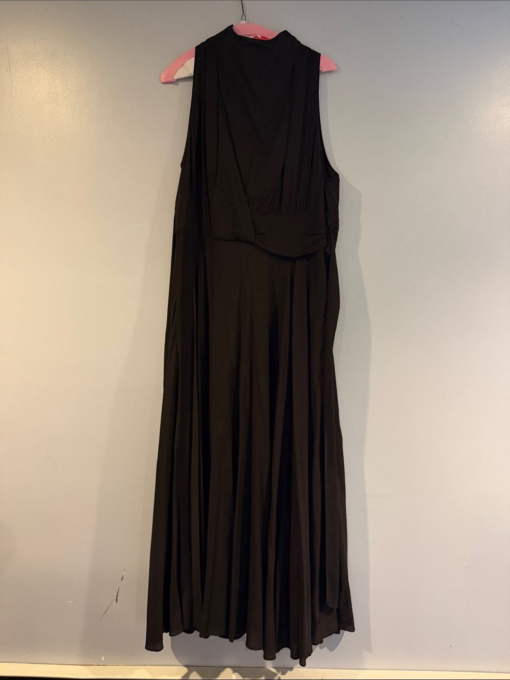 Banana Republic Brown Maxi Dress with Flowy Skirt